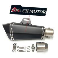 Modifikuotas Scorpion išmetimo sistemos bakelis Kawasaki ZX6R/10R/Z900/Z800 ir Yamaha R3/R25/R6 gray