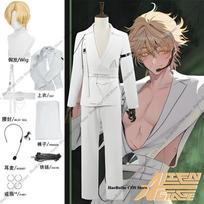 Anime ALIEN STAGE Luka Cosplay Blink Gone Costume ring Waist Cutout Blazer ALIENSTAGE Performance Outfit Men Idol Party Clothes S&ALIEN STAGE gray