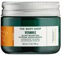 „The Body Shop“ vitaminu C praturtintas intensyvus drėkinamasis kremas, suteikiantis spindesio