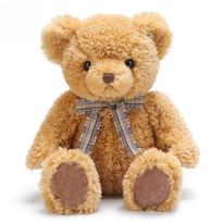 Hugs Kūdikis Genijus Pliušinis Lėlė Klasikinis Meškiukas Brian 30/40cm Minkštas Kawaii Pliušinis Žaislas Vaikams Gimtadienio Dovana 30cm beige