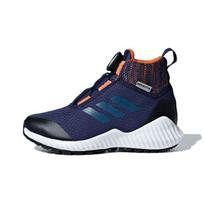 Adidas Fortatrail Boa Wide High-Top Running Shoes Kids Sneakers Blue Black CM8492 30½ black