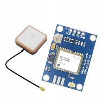Rosfix Moduł GPS GY-NEO7MV2 z Anteną – Wsparcie dla GPS i GLONASS | Czułość -162 dBm | Komunikacja UART 4800–230400 bps