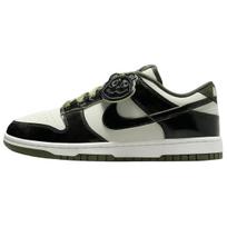 Nike Dunk Low SE Panda-Monium Pack - Alyvuogių spalvos Moteriški kedai Žali Juodi Team-Gold HQ1918-001 40 gray
