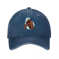 Snoop Dogg Art Men Women Baseball Cap Hip Hop Music Rapper Distressed Cotton Hats Cap Fashion Outdoor Activities Headwear One Size gray