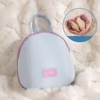 Travel Additions A Three-In-One Storage Bag for Underwear Socks And Panties Essential for Business Trips gray
