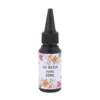 DIY Epoxy Resin Ultraviolet Curing Crystal Clear Hard UV Quick-Drying UV Resin Glue 30ml