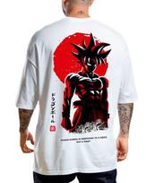 Anime Dragon Ball Retro Printed T-shirt Summer unisex Loose and Breathable cotton T-shirt Top 4XL black