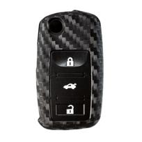 Automobilio raktelio dangtelis VW Volkswagen Passat B5 Polo T4 Golf4 Skoda Octavia A5 juoda