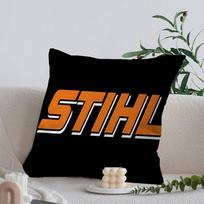 Stihl Logo Printed Pillow Cover Design cushion Cover decor Holiday Decorati 16x16Inch