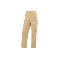 Puma Solid Color Elastic Waist Straight Leg Knit Sports Pants Women pants Brown 623471-84 XXL