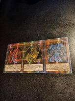 1Pcs/kit Yu-Gi-Oh! Raviel, Lord of Phantasms Uria, Lord of Searing Flames Hamon, Lord of Striking Thunder ACG Diy Card Present brown