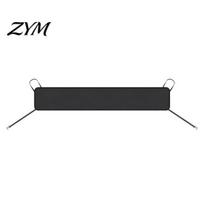 Winter Frost Guard for Cars Car Windshield Leaf Cover, Rain Gutter Dustproof Protector Quick Install Auto Sun Shade Wiper Area, Double-Sided L black