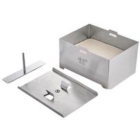 Household Tofu Press Food Grade Stainless Steel Tofu Maker Pressure Adjustable Detachable Tofu Press Maker Mold 1kg Tofu At Once United States white