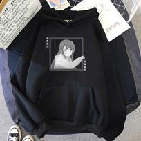 Mai Sakurajima Mielas Spausdintas Gobtuvinis Anime Rascal Does Not Dream Of Bunny Girl Megztinis Vyrams Moterims Gobtuviniai Megztiniai Harajuku Vyriškas Megztinis 4XL juoda