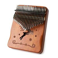 Professional 21 Note Wood Kalimbas Musical Instrument with Rich Sound Quality Suitable for Beginners and Performers