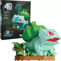 Spin Master 4D dėlionė FDP FAP Pokemon Bulbasaur GML 3D dėlionė, 195 detalės, animaciniai filmukai
