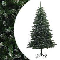 vidaXL Dirbtinė Sulankstoma Kalėdų Eglutė 150 cm PVC ir metalas