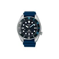 SEIKO Fashion Trend 200 Meters Waterproof Mechanical Movement Silicone Strap Men's Watch Blue Dial SPB325J1 black