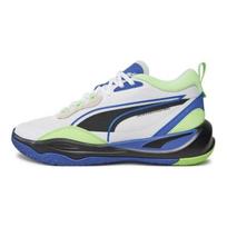 PUMA Playmaker Versatile Trendy Cushioned Wear-resistant Mid Lifestyle Shoes Unisex Blue Green 385841-11 41