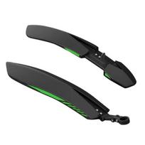 2 vnt. Dviračio purvasaugis Atspindintis Vandeniui atsparus Road Bike 24/26/27,5 colio MTB Kalnų Lengvas Universalus Priekinis Galinis Purvas žalia/juoda