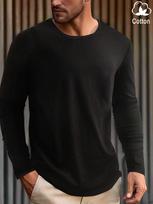 Laiski dryžuoti ilgomis rankovėmis marškinėliai, patogūs ir stilingi kasdieniam dėvėjimui. 6XL black