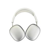 Simple electroplating silver suitable for apple AirPods max protective case headset protective case niche Airpods MAX