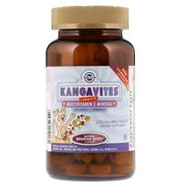 Solgar Kangavites Multivitamin Mineral Chewable Shipping to the USA Solgar Kangavites Children's Multivitamin 120 Tablets