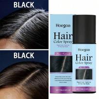 1 Bottle Black Hair Color Spray To Cover Gray Hair And Thinning Hair, Convenient Temporary Color Tou Multiple Styles / Light Brown gray