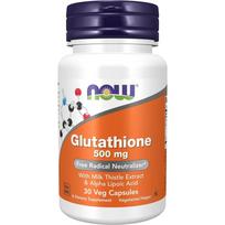Now Foods Glutathione 500mg Veg Capsules 30 Tablets 1 pcs