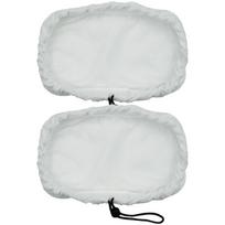 Replacement Steam Pad For Bissell Mop Pad Fiber Cloth Cover For Bissell Steam Mop With Double Bottom gray
