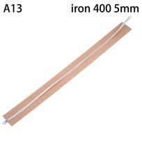 200/300/400 mm Impulsinio sandariklio atsarginės dalys Remonto rinkinys Šilumos sandarinimo juostelės Pakeičiami elementai Šildymo juosta Sandarinimo mašina iron 400 5mm beige