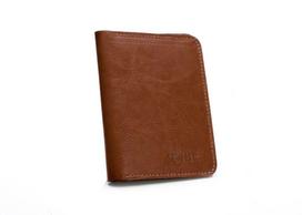 Solier Accessories Vyriška piniginė su skyriumi monetoms SOLIER SW15 SLIM - Ruda
