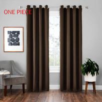 Užuolaidos Modernios Blackout Svetainei Užuolaidos Langui Pamušalas Užuolaidos Skydas Coffee,107*160cm/42*63inch