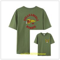 2025 Vyriški marškinėliai Laisvalaikio Hells Angels 81 Palaikymo marškinėliai Grafiniai Per dideli Sportiniai viršutiniai drabužiai Kvėpuojantys Patogūs Streetwear S 4xl S gray