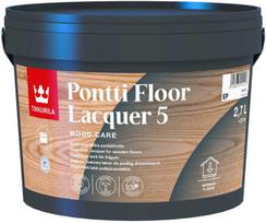 Lakas, visiškai matinis Tikkurila Pontti Floor Laquer 5, 2.7 l