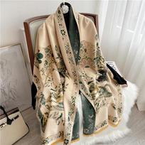 Prabangus kašmyro šalikas žiema Moteriški Pashmina Šalikai Šilti Antklodė Apvyniojimai Moteriški Foulard Bandana Gaminio Stori Šalikai 200x65cm black