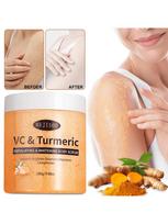 1PC VC & Turmeric Exfoliating Scrub,Gently Exfoliates Dead Skin And Leaves Your Skin Radiant,Improve 1pc beige