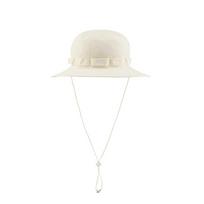The North Face Lace-up sun protection nylon bucket hat 5FXF unisex couple beige Off-white/white rope style L/XL - no box balta