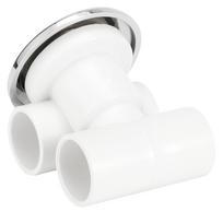 1/2 colio masažinis purkštukas priedas plastikinis baseinas vonia SPA sūkurinė vonia įranga white
