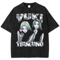 Anime Jujutsu Kaisen Yuki Tsukumo Special T-Shirt 120 gray