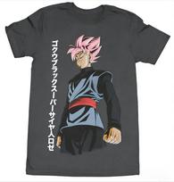 Dragon Ball Super TShirt Men Goku Black Super Saiyan Rosé Anime Graphic Short Sleeve Oversized Streetwear Loose Fit Anime Tee 3XL black