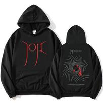 Joji Solaris Tour 2026 Hoodies Fleece Long Sleeve Hooded Sweatshirts Fashion Singer Design Graphic Merch Sudadera Female Clothes L black