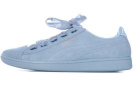 PUMA Vikky Ribbon Satin For Blue Women's 366416-04 38 gray