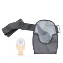 Reguliuojamo ilgio šlapimo surinkimo maišelis, vienos kišenės, šlapimo surinkimui, fistulinis maišelis, moterims, vyrams Black Waterproof gray