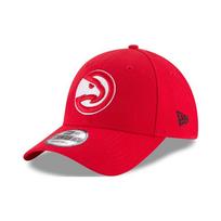 New Era Niu Yihua NBA Chicago Bulls Velcro Adjustable Baseball Cap Black Unisex Cotton Baseball Cap Unisex Couple Atlanta Hawks One Size - No Box red
