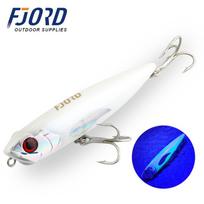 FJORD 31g Pencil Fishing Lure 130mm Topwater Freshwater Fake Baits Surface Hard Sea Artificial Baits Fish Equipment For Fishing 31g white