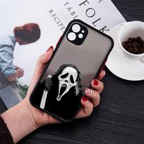 Ghostface horror Scream art pattern Phone Case matte transparent For IPhone 11 13 14 Mini 12 Pro Max Xs Plus iPhone 14