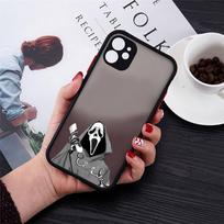 Ghostface horror Scream art pattern Phone Case matte transparent For IPhone 11 13 14 Mini 12 Pro Max Xs Plus iphone 13