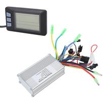 48V 60V 350W Controller Waterproof Electric Bike Controller Kit with Display for DIY Electric Bicycle Conversion Kit gray