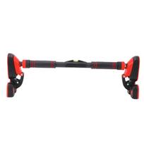 Pull Up Bar Adjustable 881.8lbs Capacity Strength Training Chin Up Bar No Screw Installation Triangular Support with black